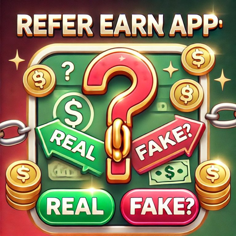 Refer Earn App: Real or Fake?