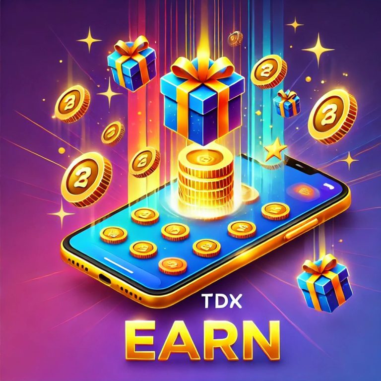 Earn Rewards with TDX Earn App